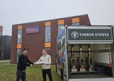 Professionele verhuurder van de Timberstoves terrasverwarmer